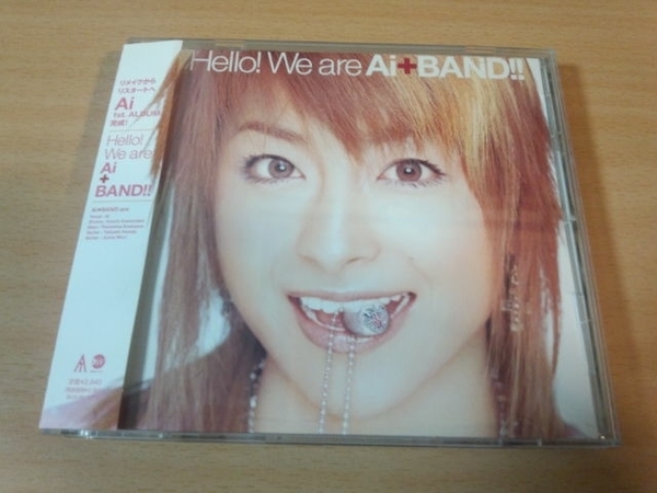 Ai+BAND CD「Hello! We are Ai+BAND!!」パーソンズ/リンドバーグ