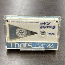 0631 太陽誘電 EVE ELITE 46分 ノーマル 1本 カセットテープ/One That's 46 Type I Normal Position Audio Cassette_画像3