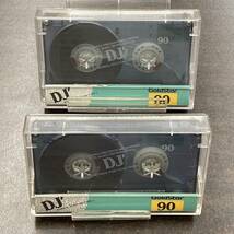 0772T Gold Star DJ 90分 ノーマル 2本 カセットテープ/Two Gold Star 90 Type I Normal Position Audio Cassette_画像3