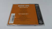 ◆2 in 1 CDマーヴィン・ゲイ marvin gaye mood of marvin gaye/thats the way love is ムーズ・オブ・マーヴィン～恋とはこんなもの_画像3