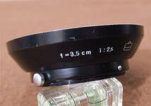 【稀少】ニコン W-ニッコール3.5cm f2.5(Sマウント)用フード〈富士山マーク刻印あり〉：Nikon Lens Food for W-NIKKOR 3.5cm f2.5 _画像5