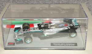 ディアゴスティーニ　F1マシンコレクション　MERCEDES AMG F1 W09 EQ POWER＋ ルイス・ハミルトン 2018