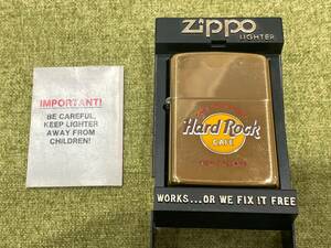 4890 ZIPPO Hard Rock CAFE NEW ORLEANS ハードロックカフェ ニューオリンズ 1932 Zippo 1989 ビンテージ ライター