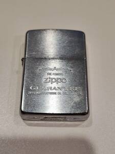 ★6556 Zippo THE FAMOUS GUARANTEE ジッポ ライター 火花確認