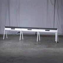 Knoll ベンチ ノル Horsepower ホースパワー 3連ベンチ 電源付き オフィス用家具 デザイナーズ家具 モダンデザイン 希少_画像2