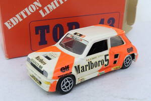 TOP43 (solido) RENAULT 5 TURBO Marlboro A.PROST ルノー サンクターボ プロスト 1/43 フランス製 ロレ