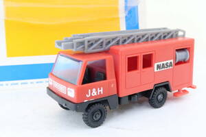 JEAN NASA J&H 消防車 1/87? プラスチック 製 西ドイツ製 ヨレ