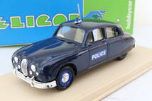 ELIGOR 1130B JAGUAR MK1 POLICE URBANE ジャガー パトカー 箱付 1/43 フランス製 イシレ_画像2