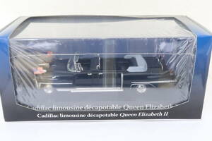 ATLAS Cadillac Limousine Queen Elizabeth 2 キャディラック アイゼンハワー VIPカー 箱付 1/43 ミニレ