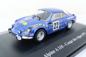 Eligor ALPINE RENAULT A110 Coupe des Alpes #22 アルピーヌルノー 1/43 イレレ