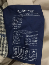 1円 バーバリーズ サイズ表記なし 長袖 リバーシブル コート ベージュ系 / グレー×ブルー系 メンズ Burberrys_画像8