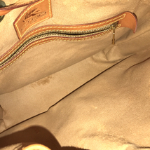 エトロ ショルダーバッグ 肩掛け 巾着型 鞄 ペイズリー柄 ゴールド金具 ブラウン×レッド×グリーン系 ETRO_画像6