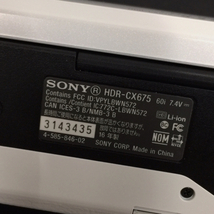 SONY HANDYCAM HDR-CX675 ハンディカム デジタルビデオカメラ 動作確認済み C151527_画像7