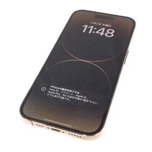 1円 SIMフリー Apple iPhone14 Pro MQ223J/A 512GB ゴールド スマホ 本体