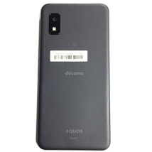 1円 docomo android SHARP AQUOS wish2 SH-51C チャコール スマホ 本体 利用制限〇 SIMロック解除済_画像2