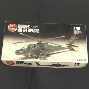 エアフィックス グンゼ産業 GX-107 1/48 ヒューズ AH-64 アパッチ プラモデル ホビー 未組立 パーツ欠品 保存箱付