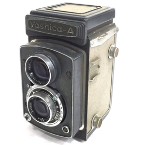 YASHICA-A Yashikor 1:3.5 80mm 二眼レフ フィルムカメラ 光学機器