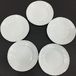 リチャードジノリ Richard Ginori ベッキオホワイト プレート 直径24㎝ 洋食器 皿 食器 計5点 セット