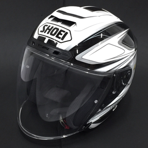 ショウエイ サイズM J-FORCE IV フルフェイス ヘルメット ブラックホワイトグレー カー用品 バイク用品 SHOEI