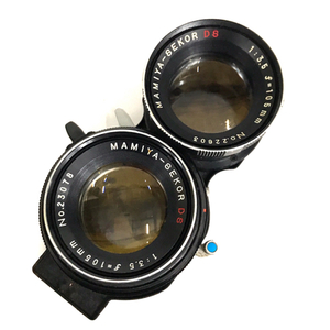 MAMIYA-SEKOR DS 1:3.5 f=105mm カメラレンズ 二眼レフ用 マニュアルフォーカス