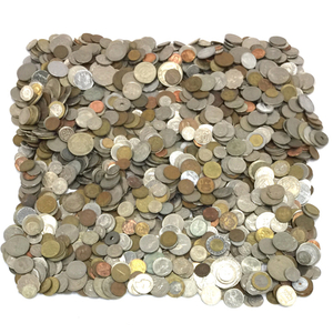1円 古銭 海外銭 フィリピン 香港 韓国 中国 等 貨幣 硬貨 コイン 総重量約7.9kg
