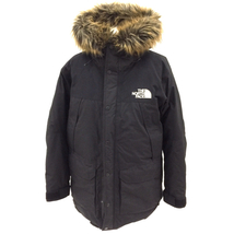 ザ・ノースフェイス サイズXL マウンテンダウンコート メンズ ブラック GORE-TEX ND91935 フード THE NORTH FACE_画像7