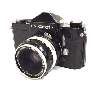 Nikon Nikomat FTN 非Ai NIKKOR-H Auto 1:2 50mm 一眼レフフィルムカメラ QG113-121