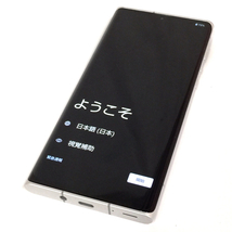 SoftBank SHARP Leitz Phone 1 LP-01 25GB シルバー スマホ 本体 利用制限 SIMロック解除済_画像1