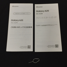 1円 docomo Android Samsung Galaxy A20 SC-02M 32GB ブラック スマホ 本体 利用制限 SIMロック解除済_画像7