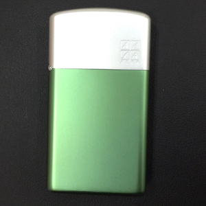 ジッポー ALFA バイカラー オイルライター 喫煙具 喫煙グッズ 未使用品 保存箱付き ブランド小物 ZIPPO