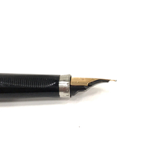 パーカー 万年筆 ペン先 14K STERLING CAP&BARREL カートリッジ式 インクなし 全長約12.9cm 文房具 PARKER_画像3