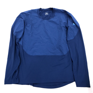 セブンメッシュ サイズ S 長袖 Tシャツ サイクリングウェア サイクリスト ブルー トップス 丸首 メンズ 7MESH.COM