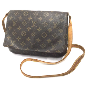 ルイヴィトン モノグラム ミュゼットタンゴ ショルダーバッグ M51388 レディース ブラウン 斜めがけ LOUIS VUITTON