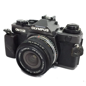 1円 OLYMPUS OM-3 Ti OM-2 OM-SYSTEM H.ZUIKO AUTO-W 1:2.8 24mm 一眼レフ フィルムカメラ L251343