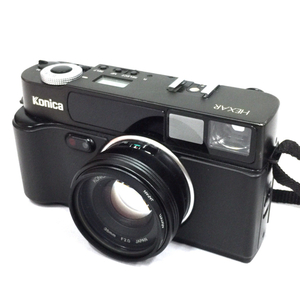 KONICA HEXAR 35mm F2.0 コンパクトフィルムカメラ コニカ QR113-164