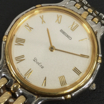 セイコー ドルチェ 5E30-6A00 他 7192-DCC0 クォーツ 腕時計 メンズ 未稼働品 計2点 セット SEIKO QS114-25_画像5