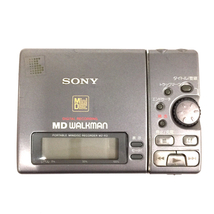 SONY MZ-R3 ポータブル ミニディスク MD レコーダー ウォークマン オーディオ機器 QR114-119_画像3