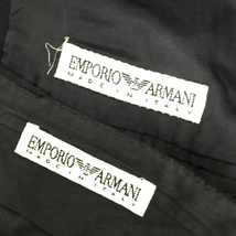 エンポリオアルマーニ サイズ 50 長袖 スーツ セットアップ ジャケット パンツ ブラック メンズ EMPORIO ARMANI_画像6