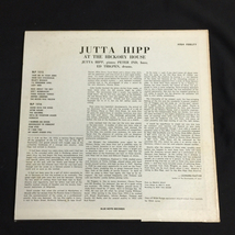 ユタ・ヒップ JUTTA HIPP At The Hickory House, Vol.1 Blue Note 1515 レコード 現状品_画像2