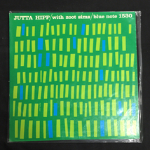 JUTTA HIPP With Zoot Sims Blue Note 1530 レコード ジャズ 現状品_画像1