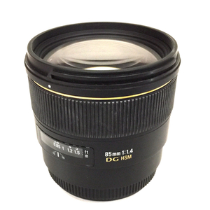 1円 SIGMA 85mm 1:1.4 DG HSM カメラレンズ EFマウント オートフォーカス C241412-3