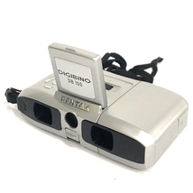 1円 PENTAX DIGIBINO DB 100 デジタルカメラ 機能付き 双眼鏡 シルバー デジビノ_画像1