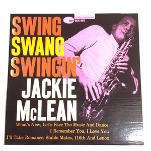 JACKIE McLEAN / Swing Swang Swingin' Blue Note 4024 レコード 紙ケース 付属