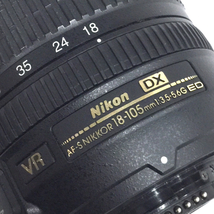 1円 Nikon DX AF-S NIKKOR 18-105mm 1:3.5-5.6G ED カメラレンズ Fマウント オートフォーカス_画像6