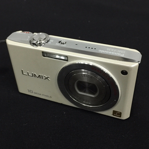 1円 Panasonic LUMIX DMC-FX35 1:2.8-5.6/4.4-17.6 コンパクトデジタルカメラ ホワイト 動作確認済み