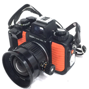 1円 Nikon NIKONOS-V UW-NIKKOR 1:2.8 20mm 一眼 マニュアルフォーカス フィルムカメラ 水中カメラ 光学機器