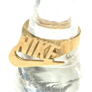 シュプリーム×ナイキ リング 指輪 14K 重量3.9g 18号 アクセサリー ファッション小物 服飾小物 Supreme×Nike
