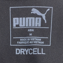 プーマ サイズM 長袖 カットソー DRY CELL レディース ブラック ゴルフウェア インナー ハイネック ロゴ PUMA_画像6