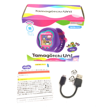 美品 BANDAI Tamagotchi Uni Purple たまごっちユニ 電子玩具 バンダイ_画像7