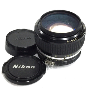 1円 Nikon NIKKOR 50mm 1:1.2 カメラレンズ Fマウント マニュアルフォーカス